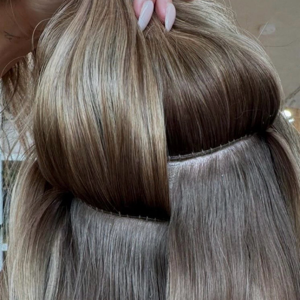 Sew-In Extensions Install at HairBnB in Sioux City, IA