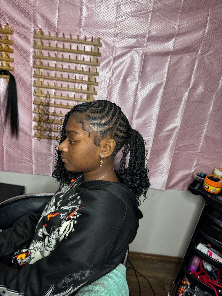 Lemonade Braided Ponytail 💨🫶🏾 at KNOWNBYKD in Oklahoma City, OK