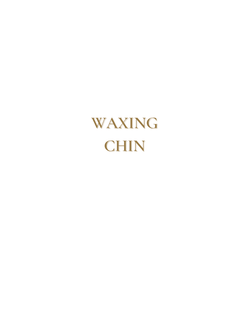 Waxing - Chin