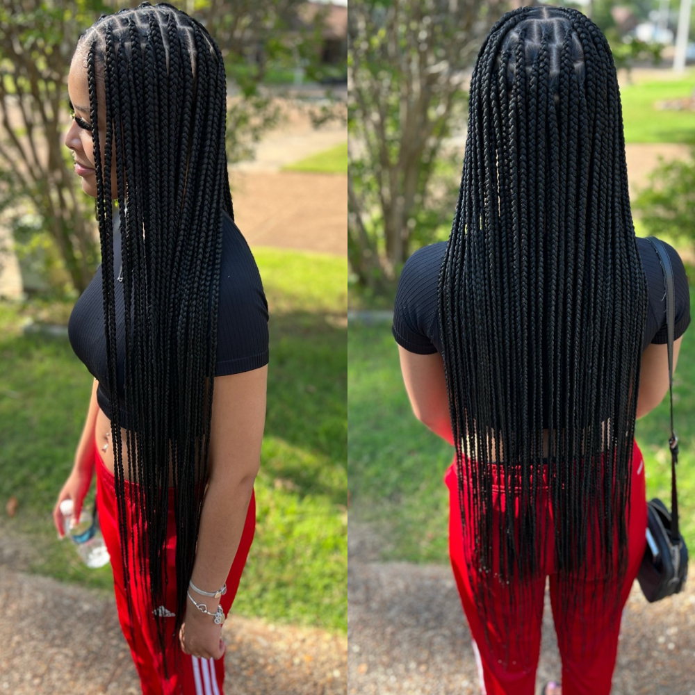 Medium Knotless Butt Length (52”)