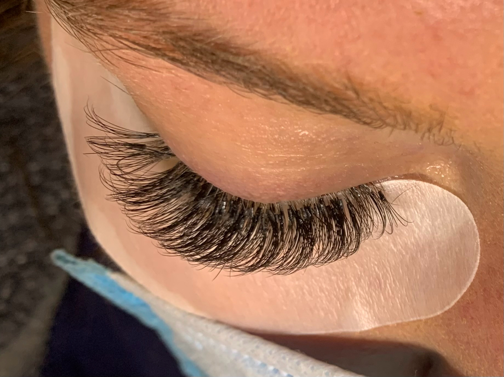 Full Set Volume Eyelash Extensions at V Rich Salon in Austin, TX