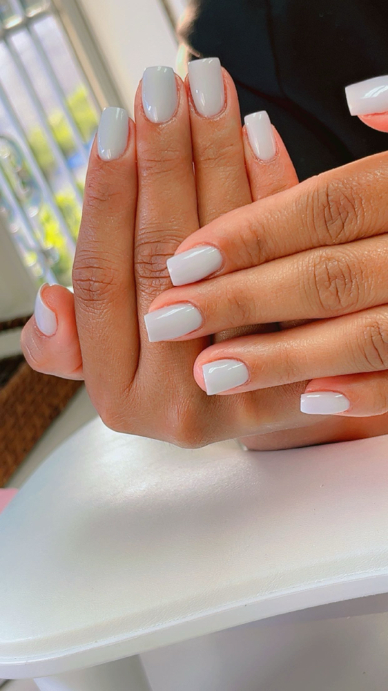 Acrylic Overlay (Solid Color) at Nails by Caro in Carpentersville, IL