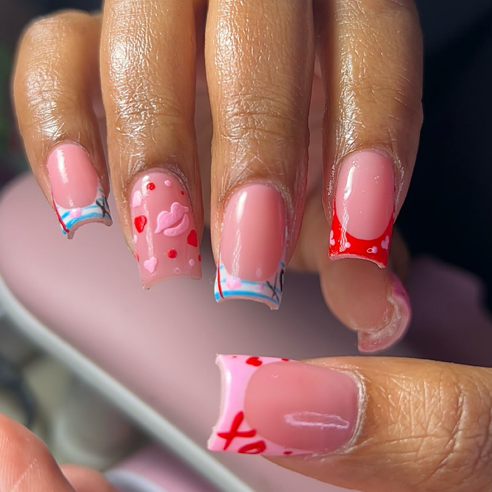 Gel X Short at Indulgence Nail Studio in Knoxville, TN