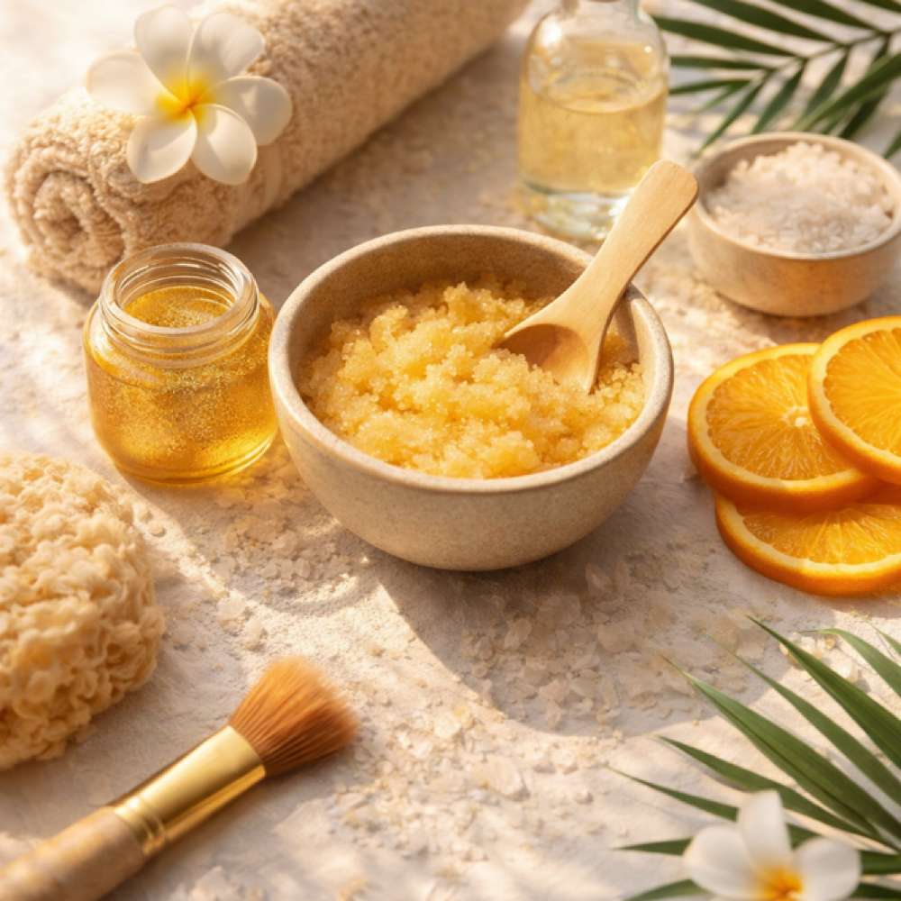 Golden Glow Body Polish at XOXO Beauty Spa in Weatherford, TX