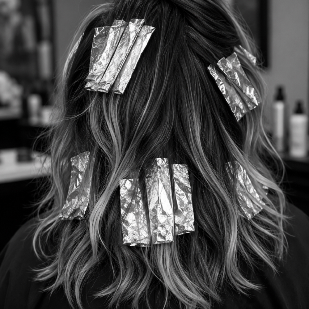 PEEKABOO FOIL + HAIRCUT + BLOWDRY at Beth Diamond Salon in Bay Village, OH