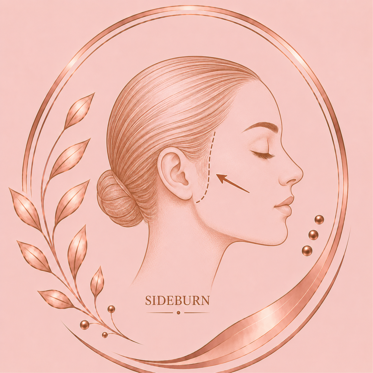 Sideburn Waxing at Emeliean Wax & Spa in Newnan, GA