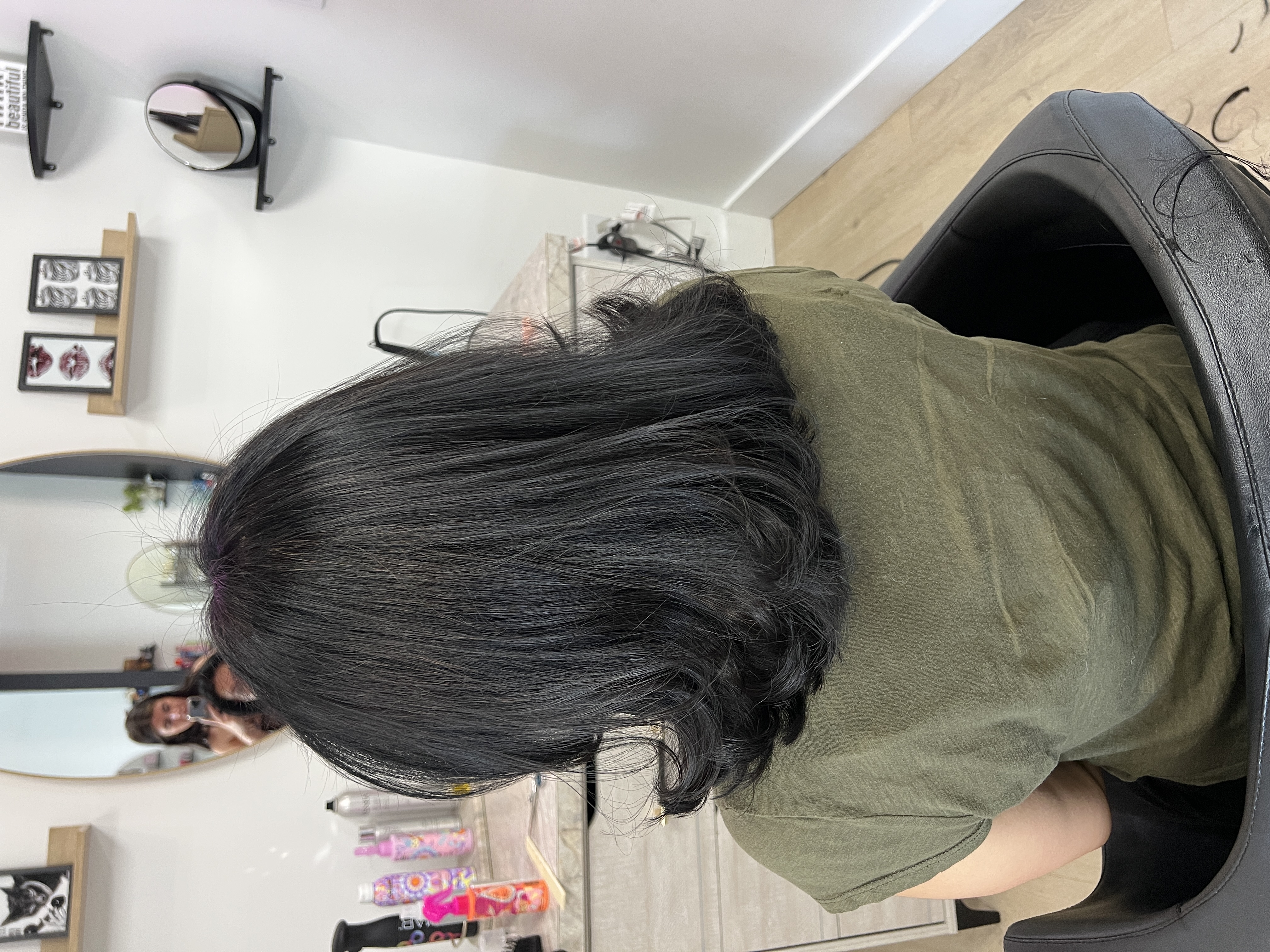 Grey Coverage Root Retouch