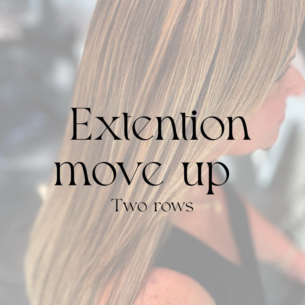 Extension move up ~ two rows