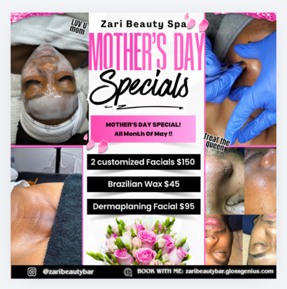 Mothers Day Special ✨ at Zari Beauty Bar in Atlanta, GA