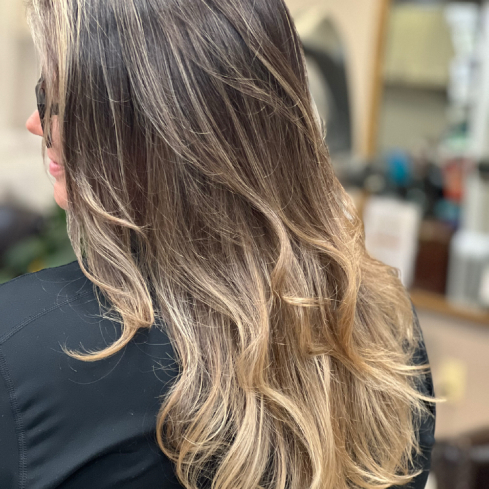 BALAYAGE ONE COLOR NO FOIL at Blown Away Hair Lounge in Spring Hill, FL