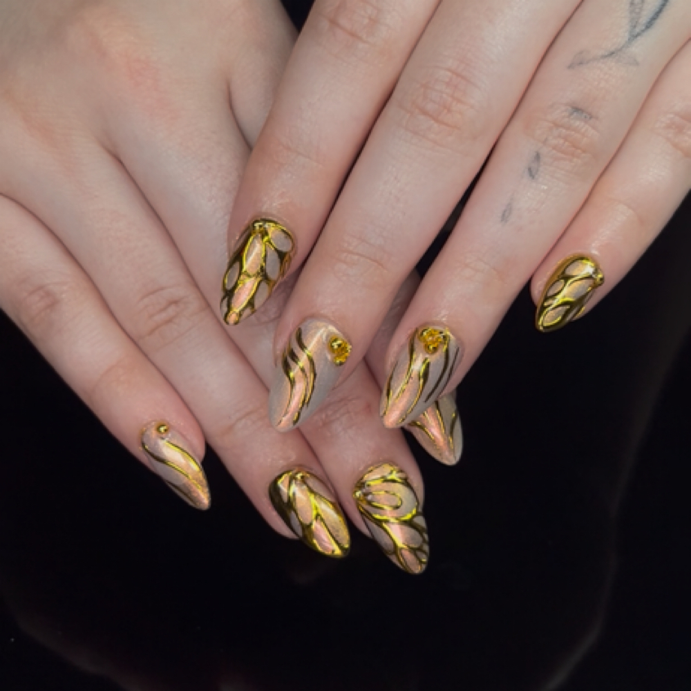 Hard Gel Enhancement W/ Tips at Fern Studio in Sanford, FL