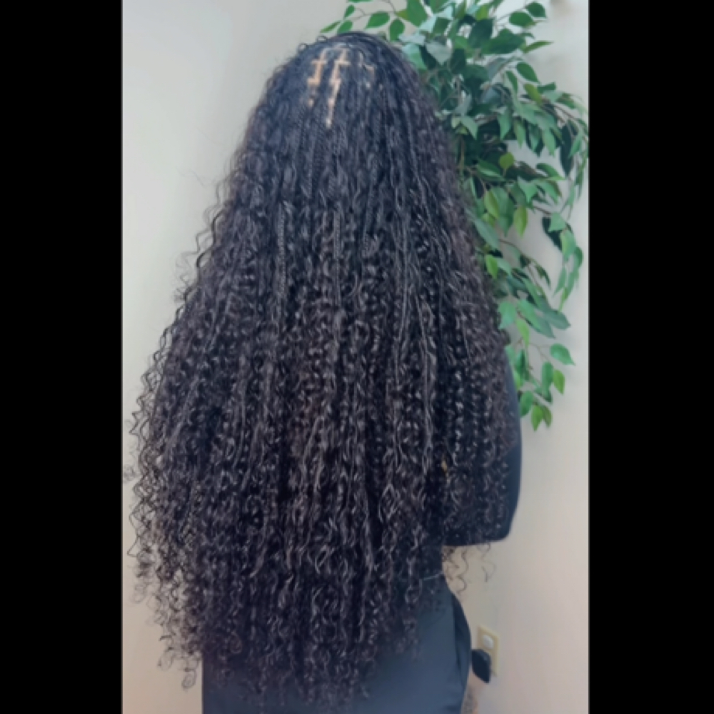 Luxe Goddess Braids at Tatiana Collier in Indianapolis, IN