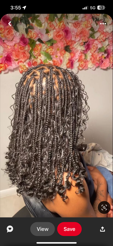Short Boho Knotless