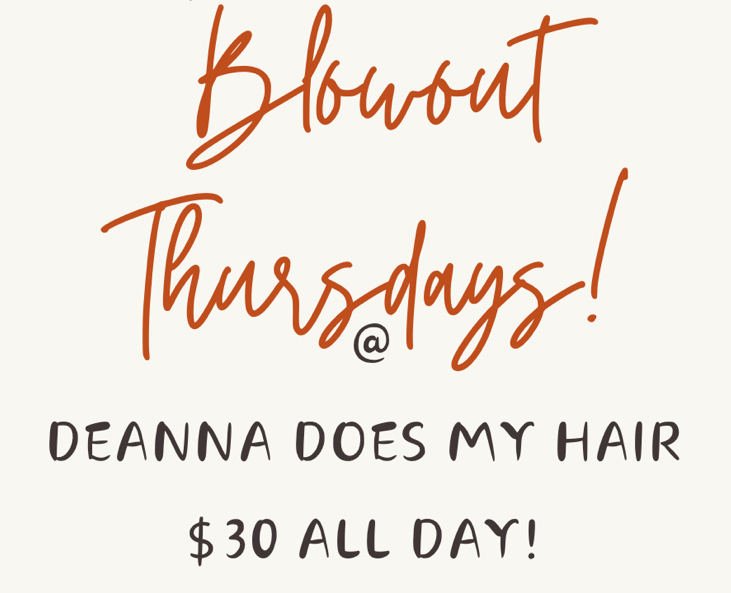 Blowout Thursday!
