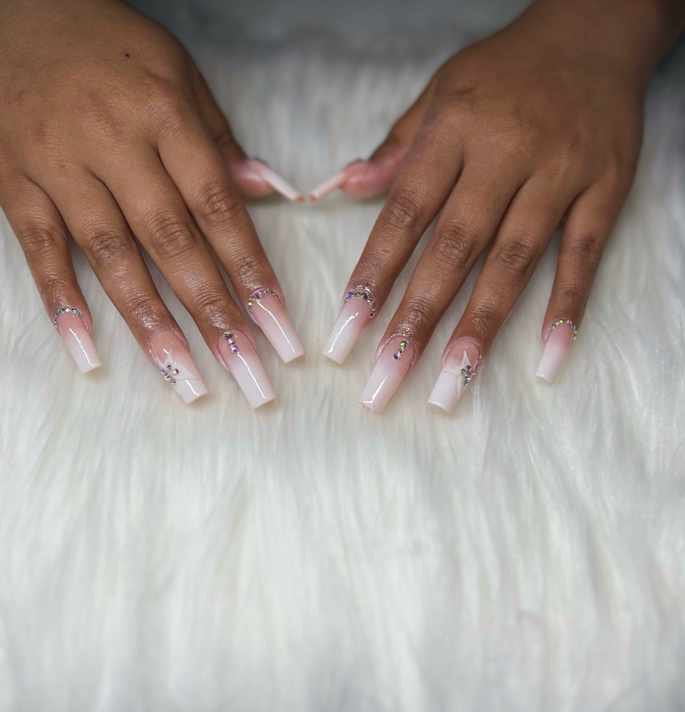 Ombre/Airbrush (All 10 Nails)