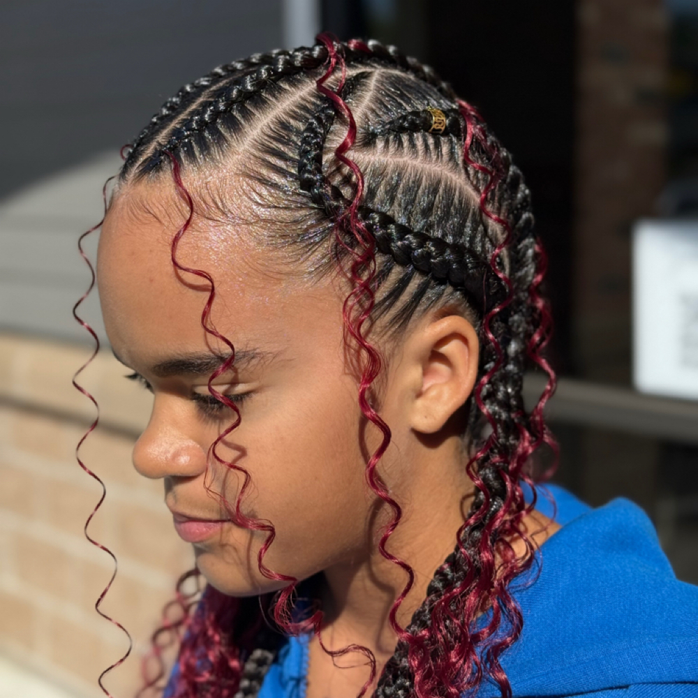 6 Boho Cornrows at Braids By Lasting Beauty in Happy Valley, OR