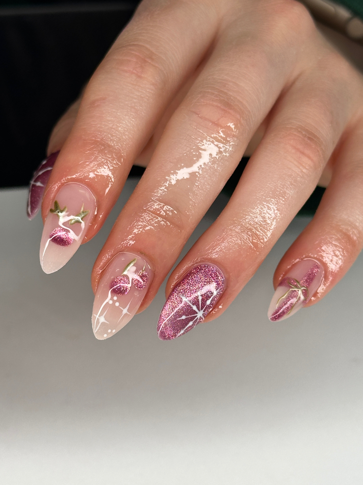 Builder Gel Full Set Detailed Art