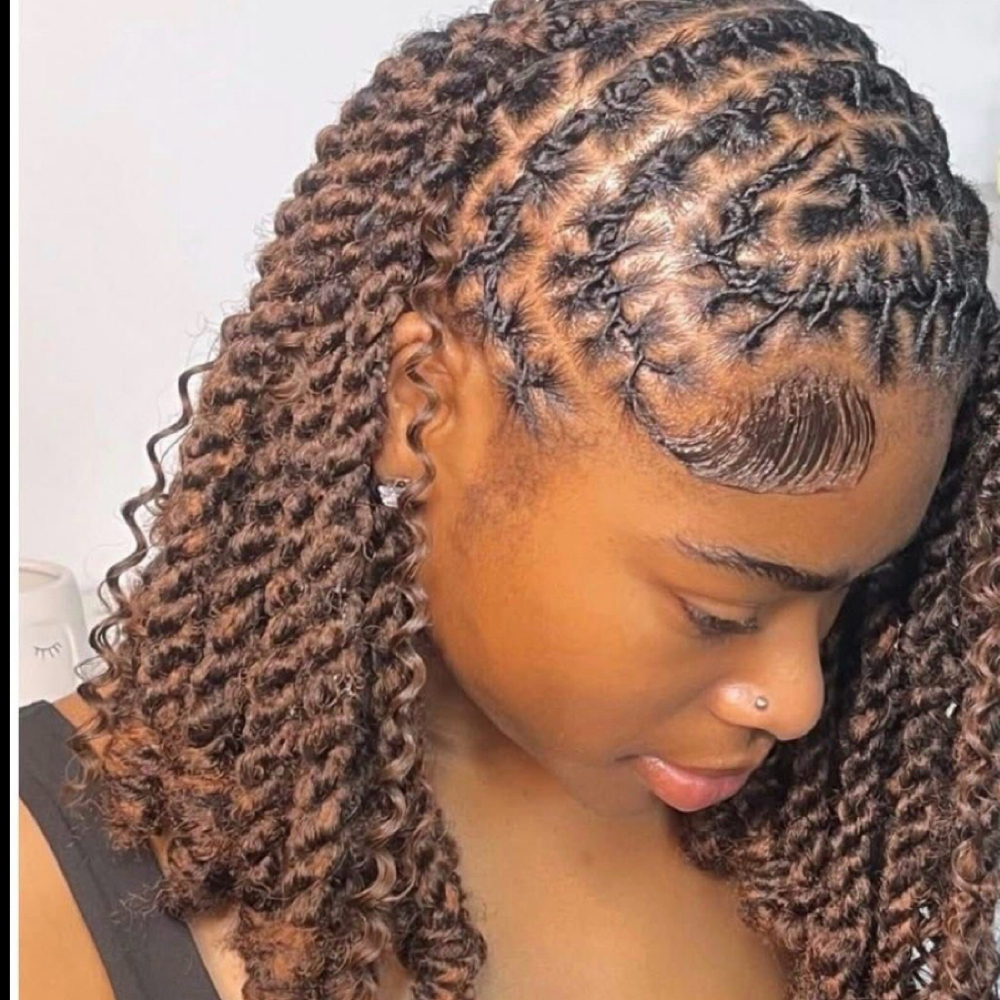 Loc 2trand W/hair Added at Styles by Meka in Duncanville, TX