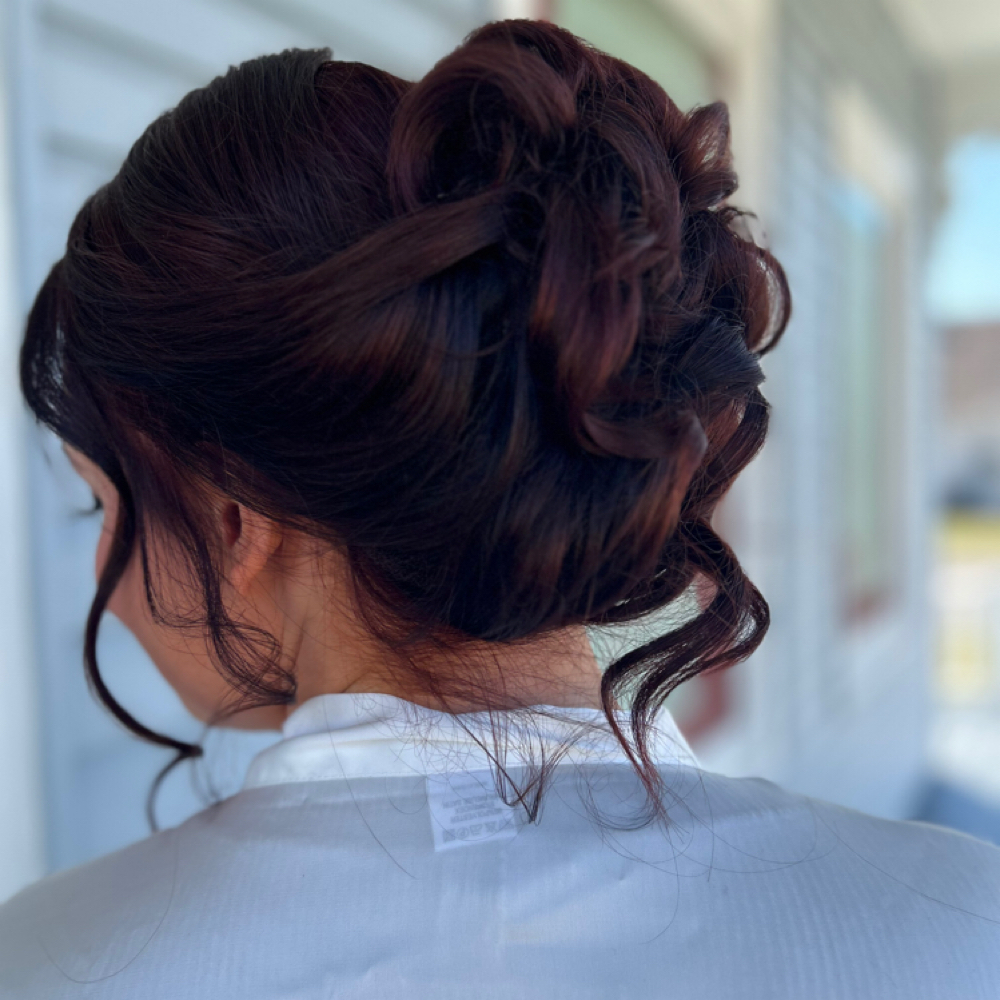 Formal Style (updo) at Dympeacebeauty in Slidell, LA