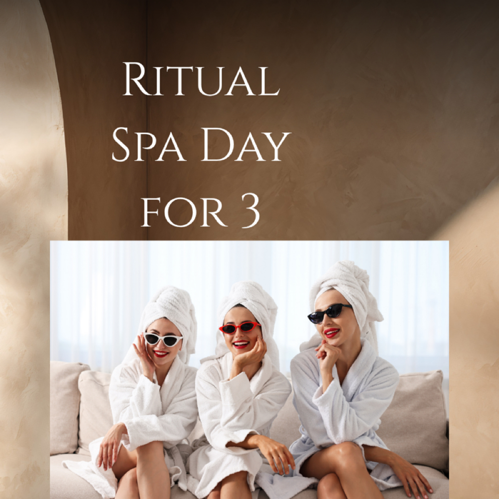 Ritual Spa Day For 3 (3 At A Time) at Halo Head Spa in Fair Oaks, CA