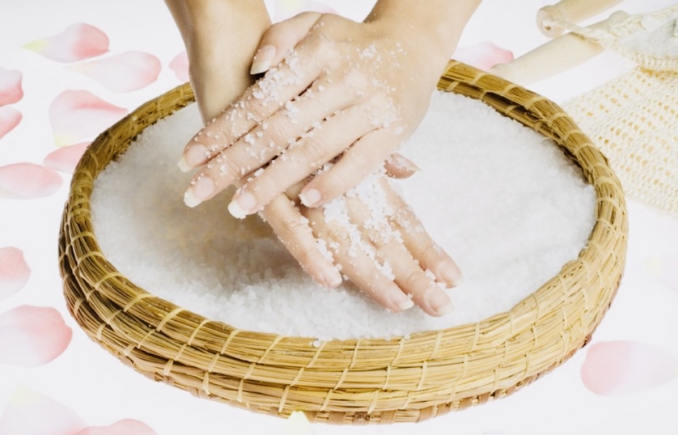 Add Hot Towel Scrub Hand