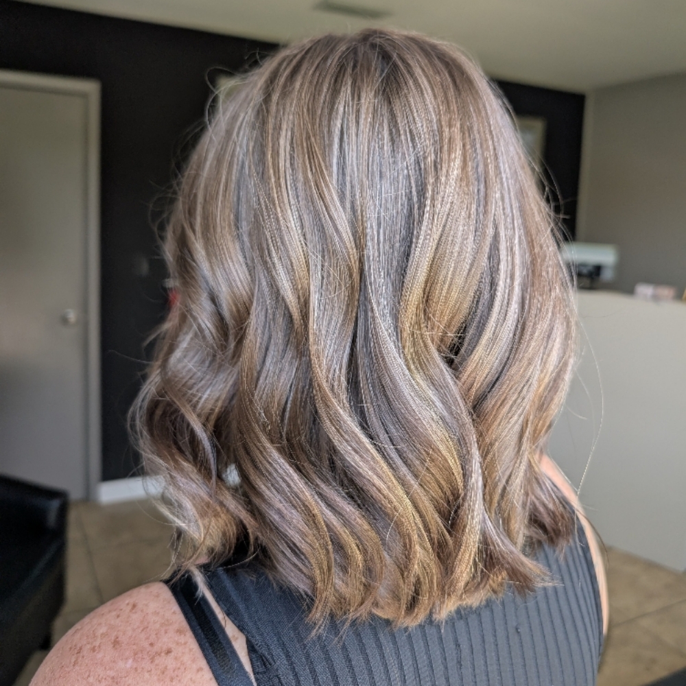 Partial Blonding at A&M Beauty Salon in Ludowici, GA