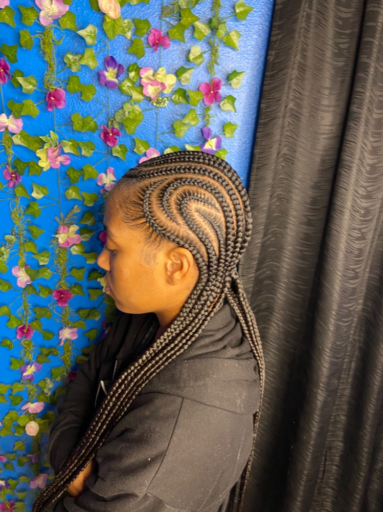 Small Freestyle Stitch Braids