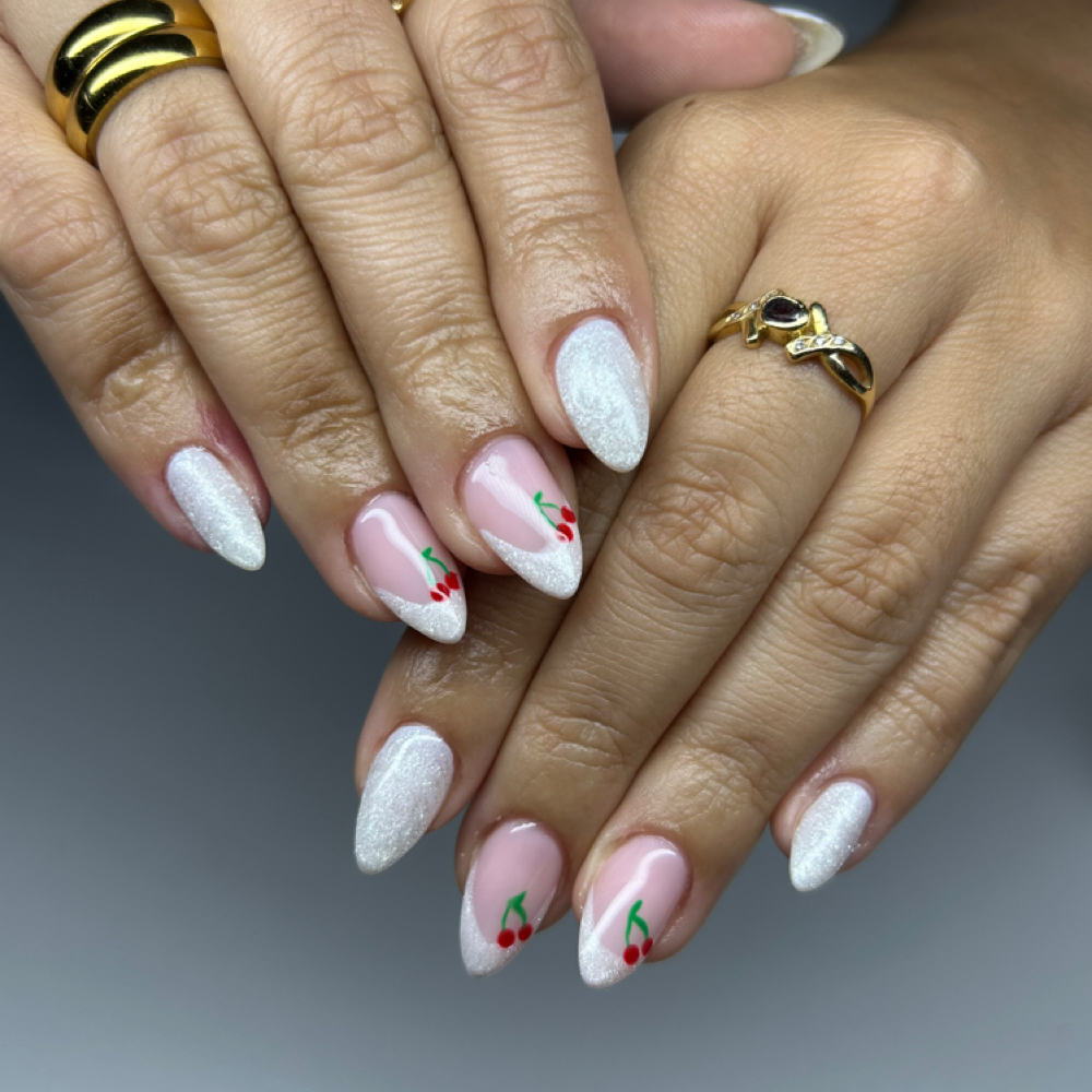 Polygel Extensions & Regular Pedi at SinCityNails in Miami Lakes, FL