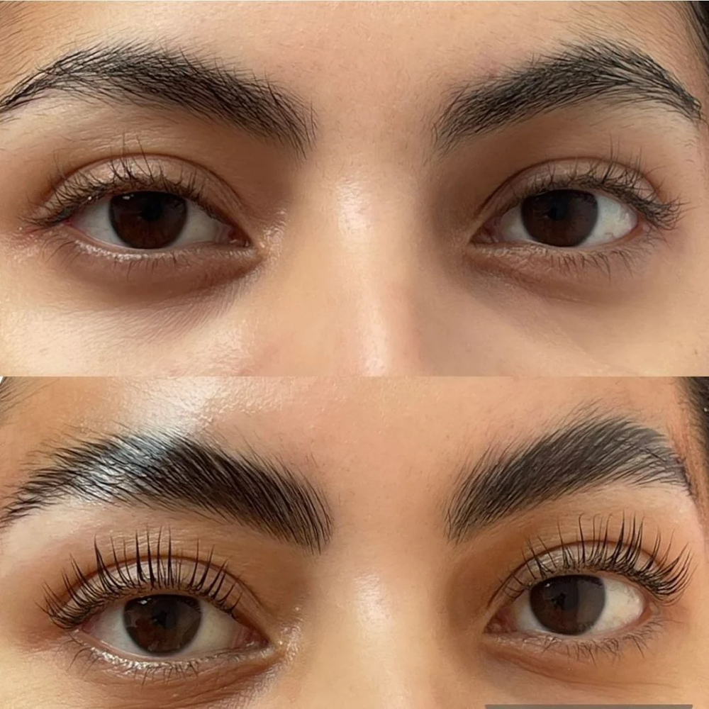 Brow Lamination With Tint And Wax
