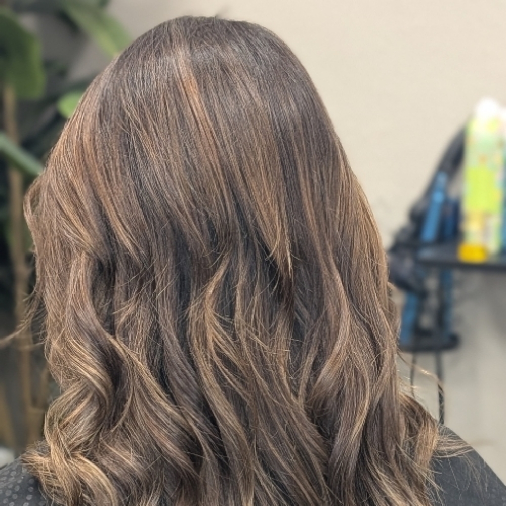Multidimensional Color at Blue Abstract Hair Salon in Rockwall, TX