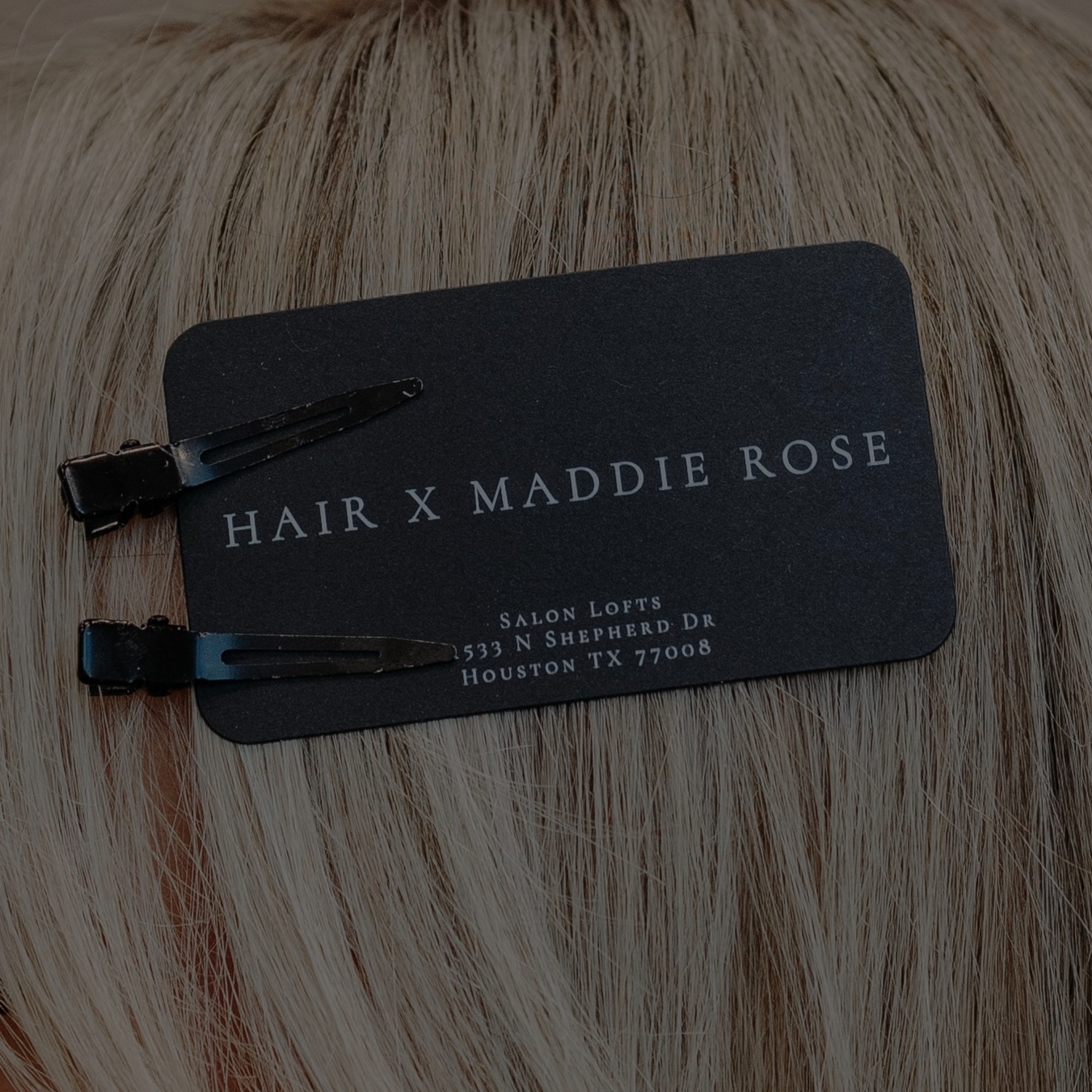 Deep conditioning treatment at Hair X Maddie Rose in Houston, TX