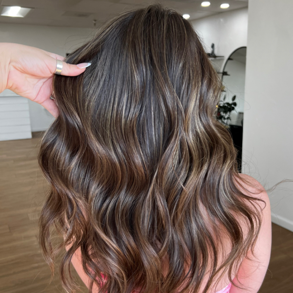 Custom Brunette at Bleach Babe Hair in Riverside, CA