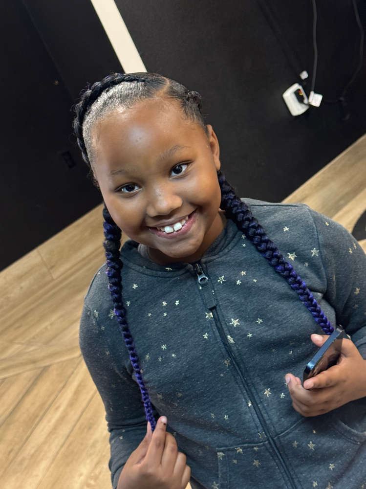 2 Braids (kids)