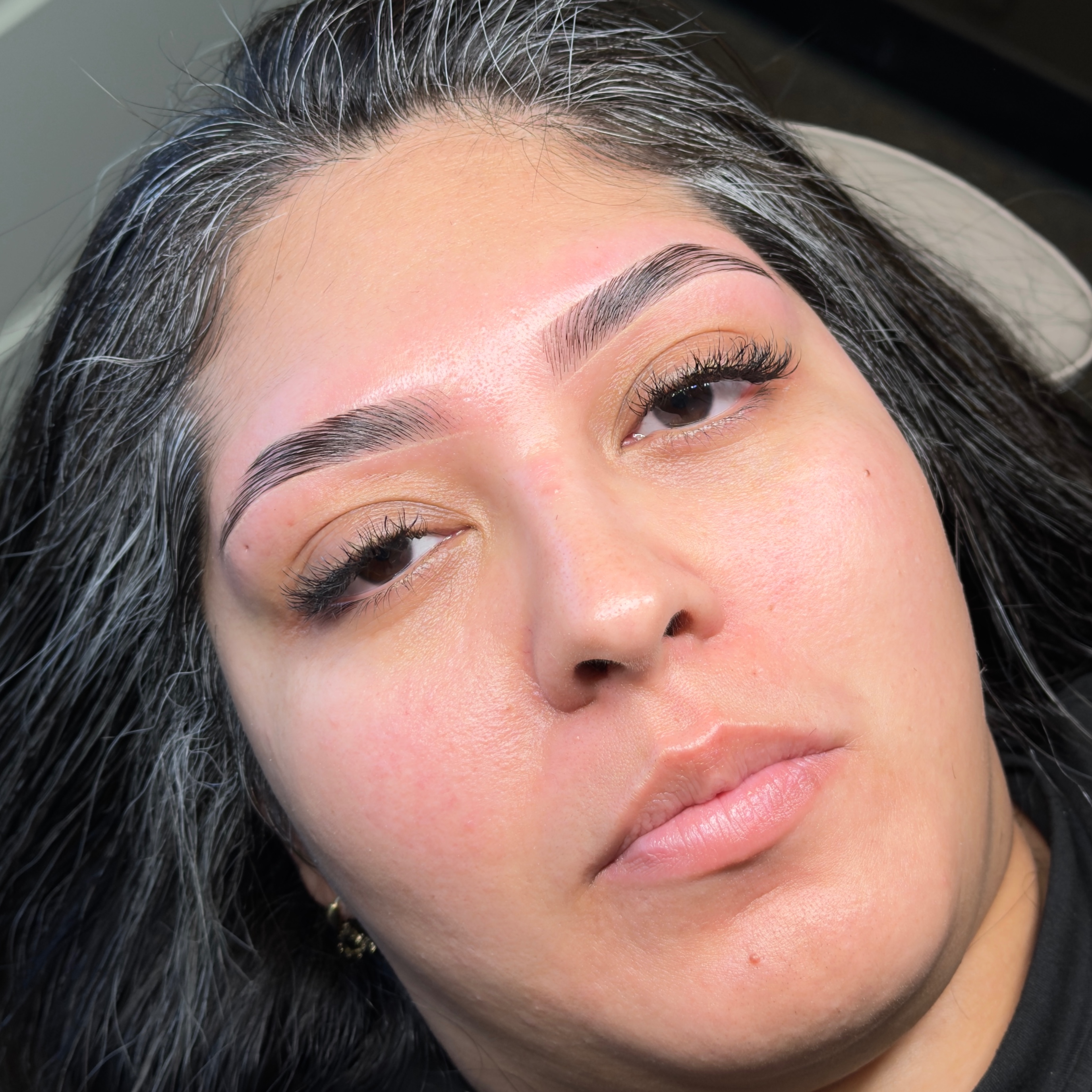 Brow lamination and wax at Skin N Brows in Centennial, CO