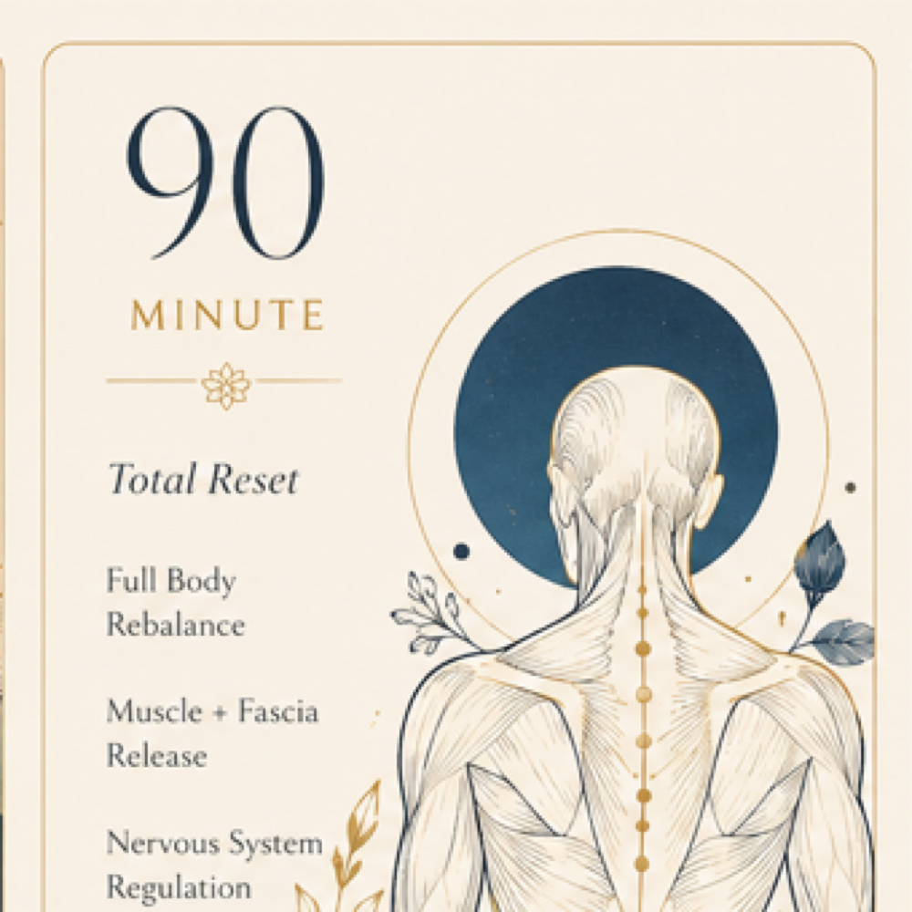 90 Min• Total Reset ✨Most Popular at Allinea Massage Studio in Atlanta, GA