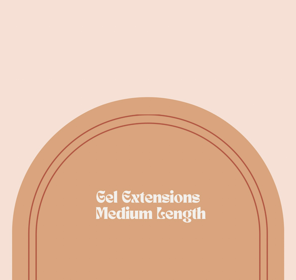Gel Extensions Medium Length