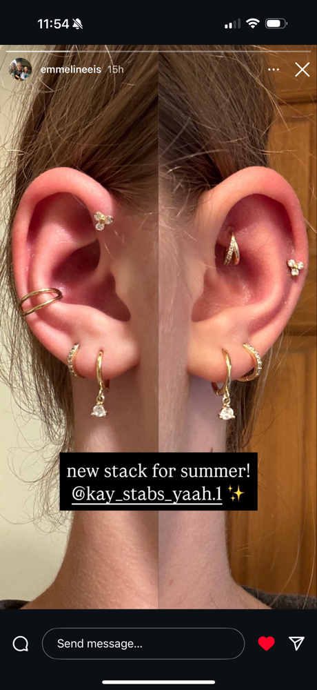 Multiple Piercings