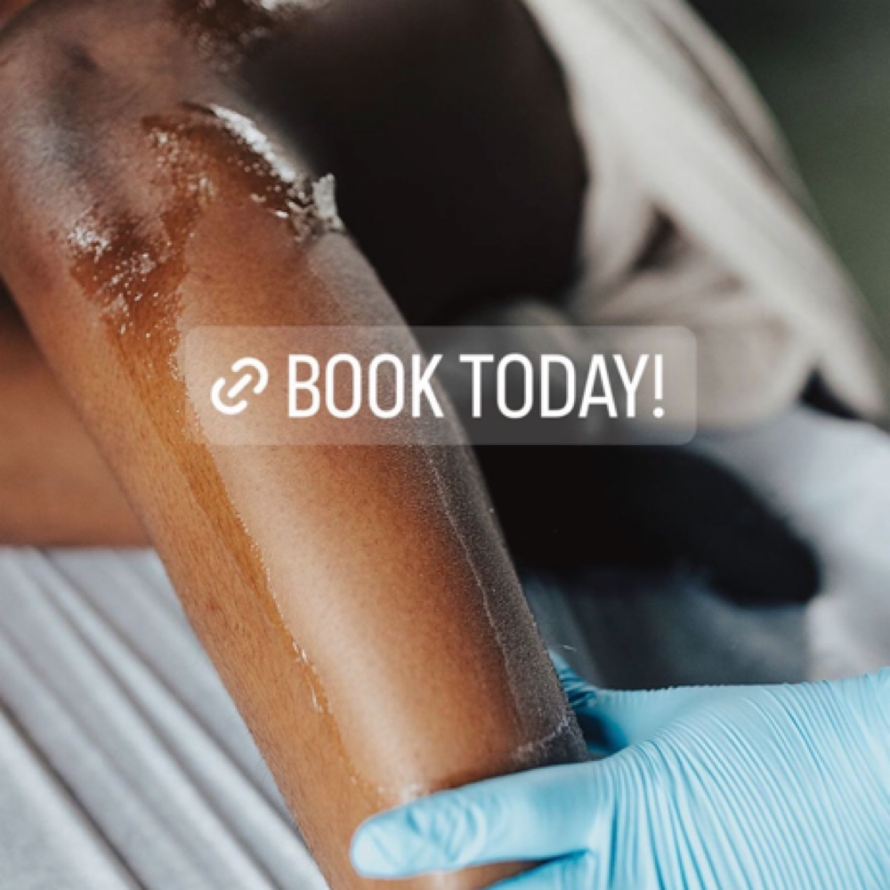 Back Waxing at MidWest Wax & Brow Co. in Chardon, OH