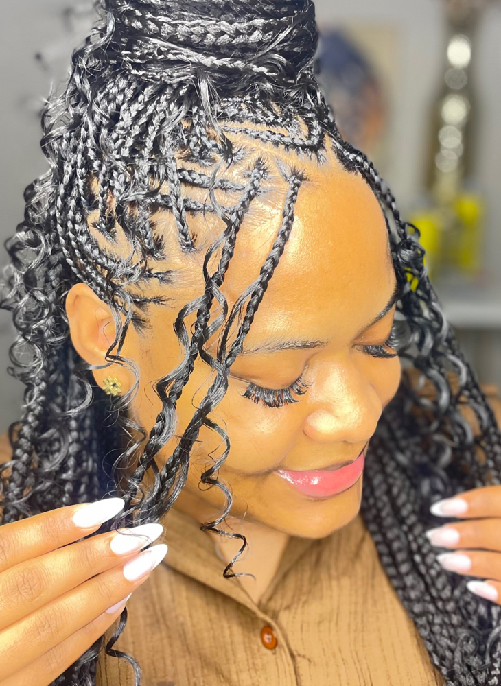Fulani Flip Over Tribal Braids