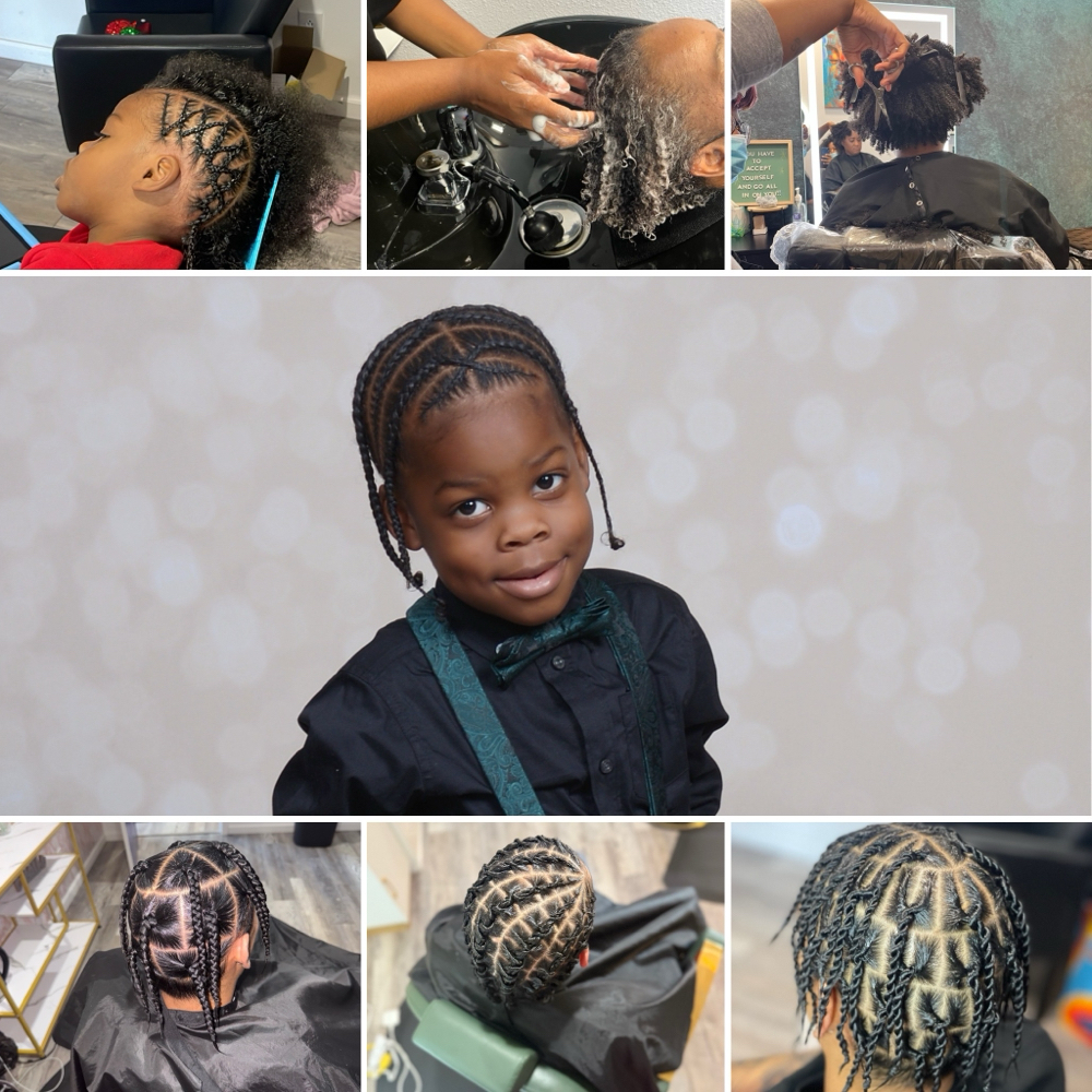 Boys Braids 11yr Style + Care Combo