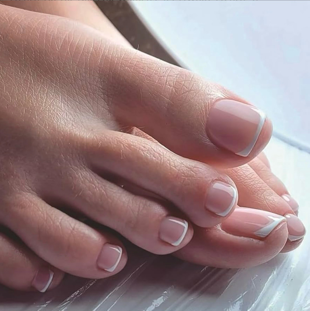 Add On Classic French On Pedi