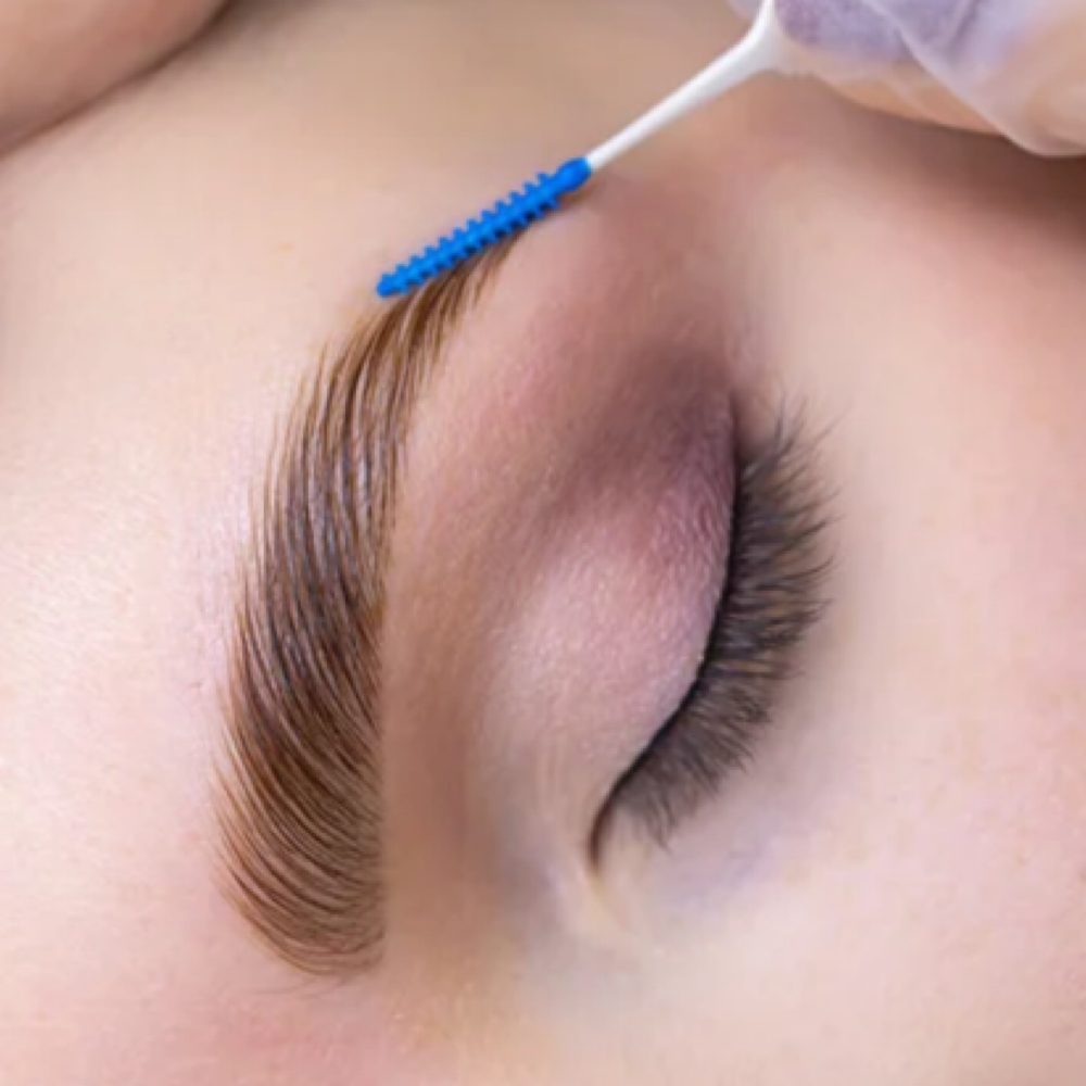 Brow Lamination at Halo lash & brow studio in Noblesville, IN
