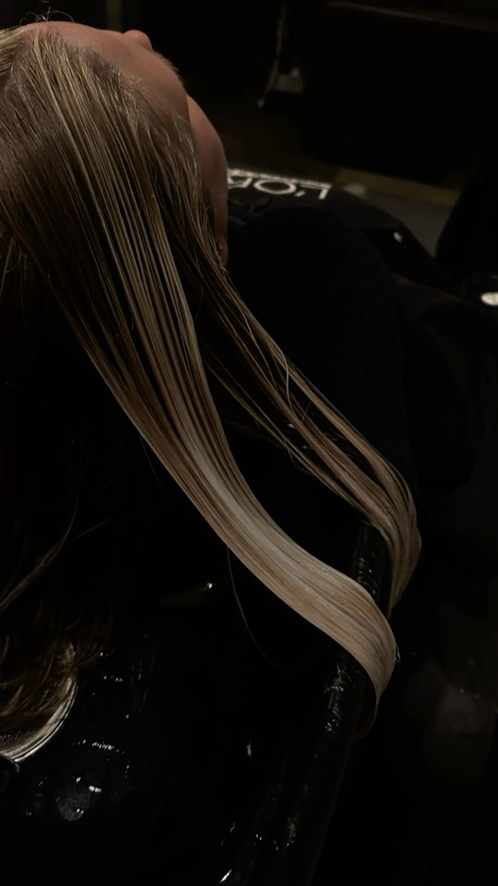 Blonding | Wet Balayage at Hair By Cassadi in New York, NY