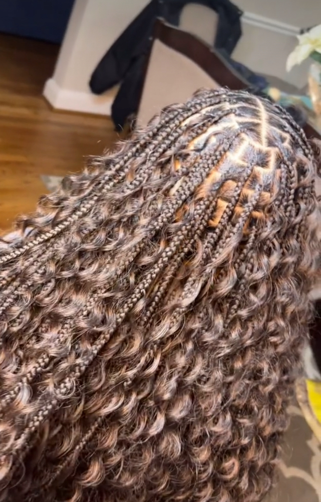Extra Boho Small Knotless🌹
