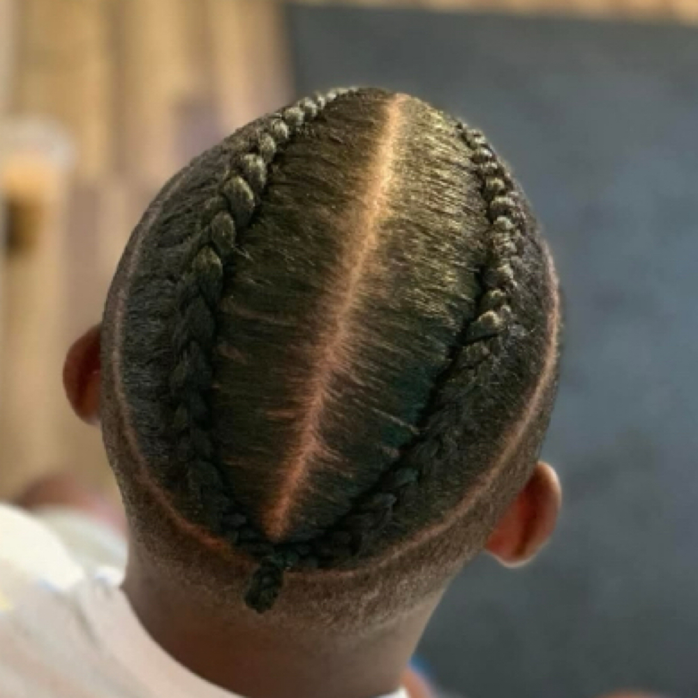 Men's Cornrows 2-4 at Dee Did’em in Kinston, NC