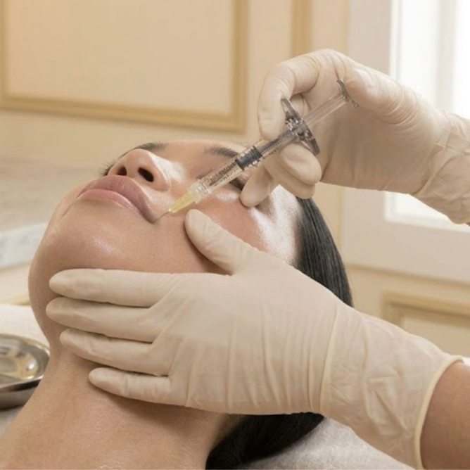 Marionette Line Filler at JENNVIE Med Spa in Westport, CT