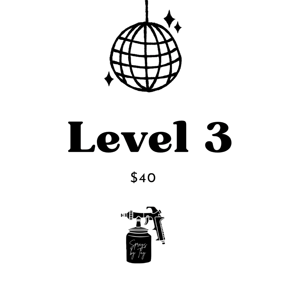 Level 3 Spray Tan
