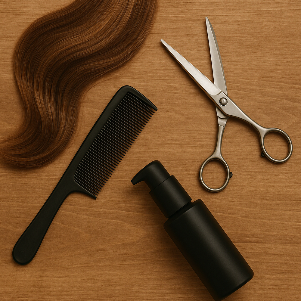 Color Retouch With Haircut