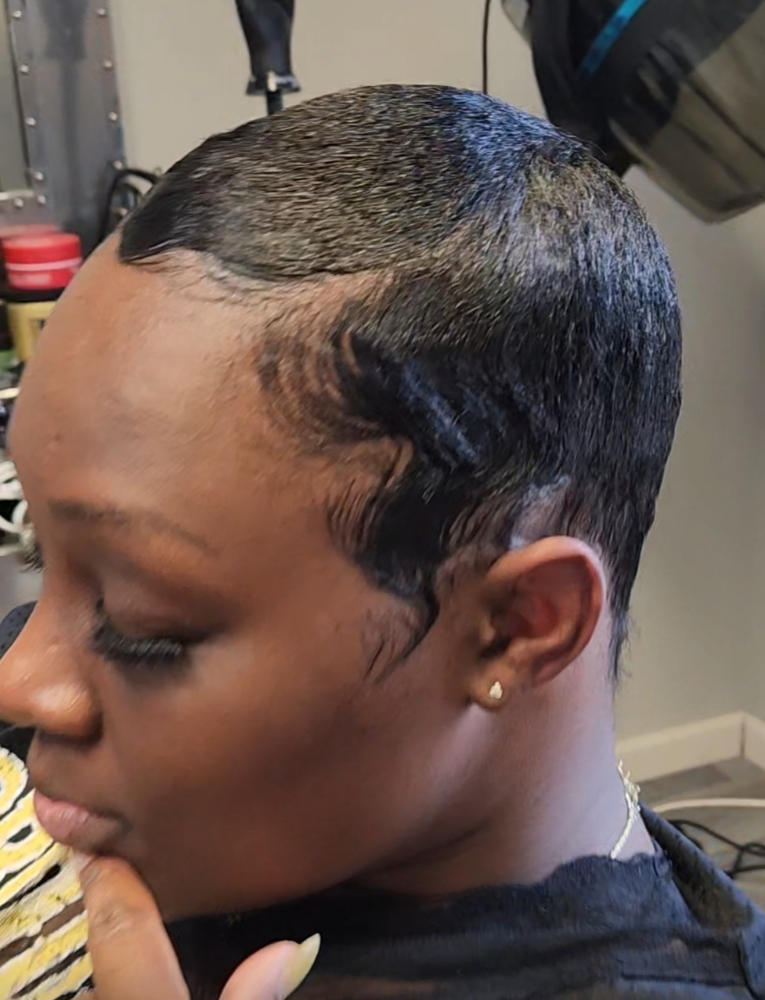 Pixie Shampoo And Style at The Gurlz Beauty Bar LLC in Nashville, TN