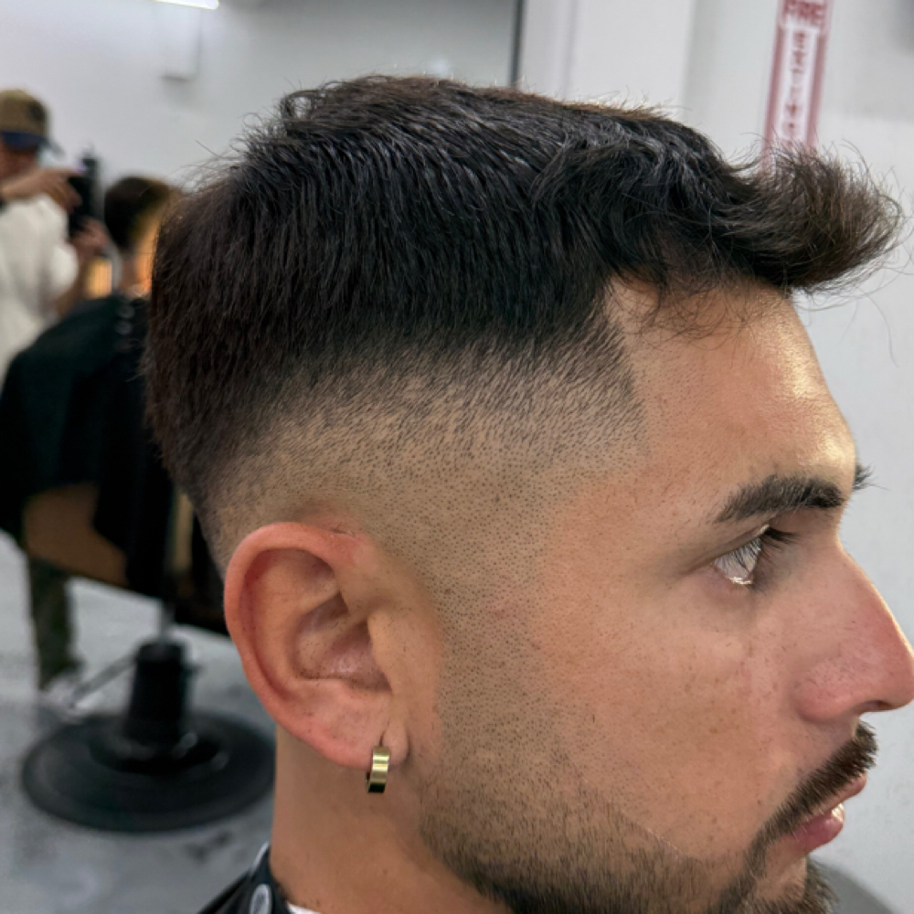 Men’s Haircut at Slik Barbers in Riverside, CA